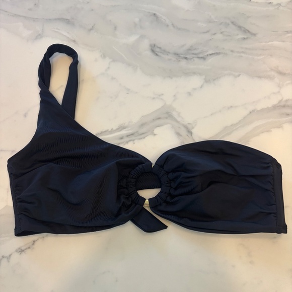 Monday Swimwear Black Antigua Top with Gold Hardware - Picture 4 of 6